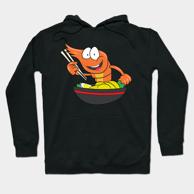 Shrimp Ramen Shirt | Shrimp Eating Noodles Gift
